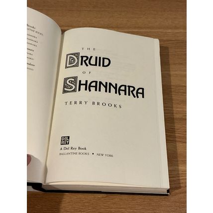 Druid of Shannara (Book Two) by Terry Brooks (1991, Hardcover)
