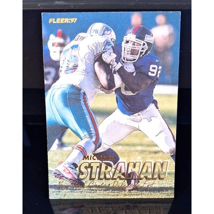MICHAEL STRAHAN 1997 FLEER 5TH YEAR BASEBALL CARD #323