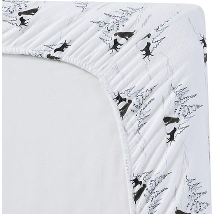 Eddie Bauer - Queen Sheet Set, Warm Breathable Cotton Flannel Bedding with Deep