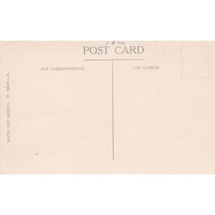 EC951 DOUGLAS - EN ROUTE TO ONCHAN HEAD . PRINTED POSTCARD
