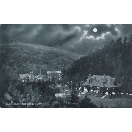 EC996 GLEN HELEN GROUNDS. PRINTED POSTCARD