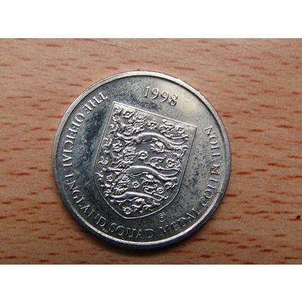 G Southgate The Official England Squad Medal Collection 1998 Sainsburys(e768)