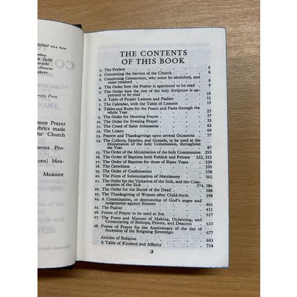 1969 THE BOOK OF COMMON PRAYER SMALL HARDBACK BOOK (P3)