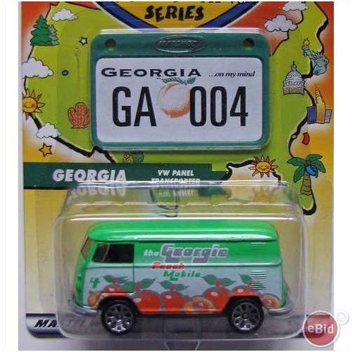 MBAA Matchbox Across America GEORGIA VW VOLKSWAGEN PANEL TRANSPORTER & License