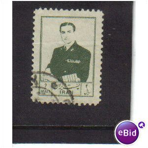 1954 IRAN shah in military uniform 2r F/U SG 1068