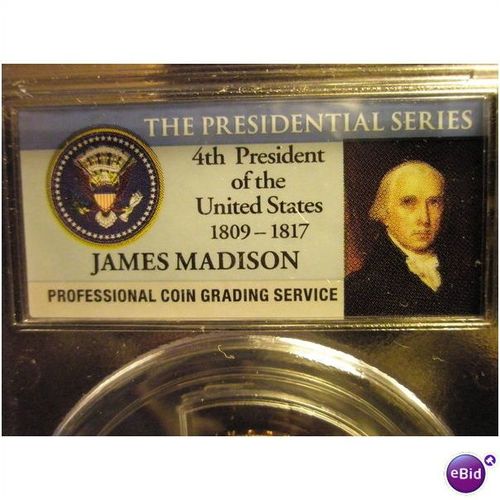 2007 D PCGS Madis Presidential Dollar FDI PB (FRE SHIP)