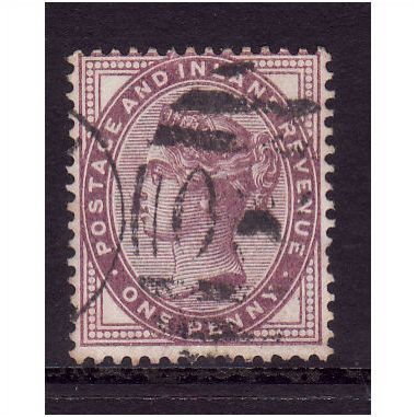 GREAT BRITAIN 1881 1d LILAC SG172 16 DOTS FINE USED #1