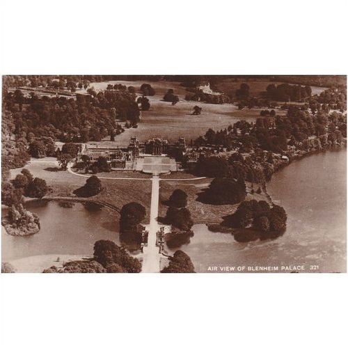 Air View of Blenheim Palace Oxfordshire Postcard (ox3610)