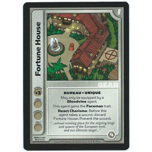 Spycraft CCG Operation Nightfall - 273/349 - Fortune House