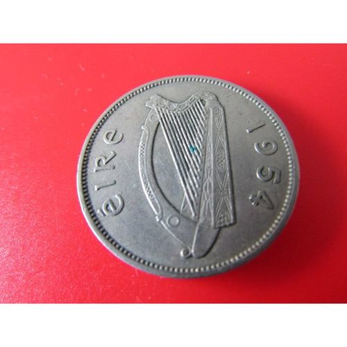1954 IRELAND FLOIRIN / 2 SCILLING FREE POST. T