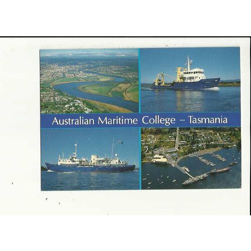 Australia TASMANIA Australian Maritime College Postcard (TP786)