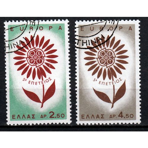 Griekenland Europa Cept 1964 gestempeld