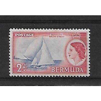 Bermuda.SG138 2d Victory II (racing dinghy).Mounted Mint.Dec20