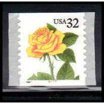 3054 32c Yellow Rose Very Fine MNH CNS 6677 PA6935