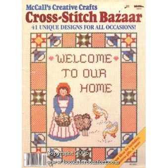 McCalls Creative Crafts Cross-Stitch Bazaar Vol 20