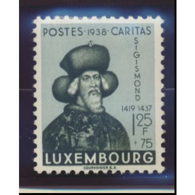 Luxembourg Stamp Scott #B96, Mint Hinged