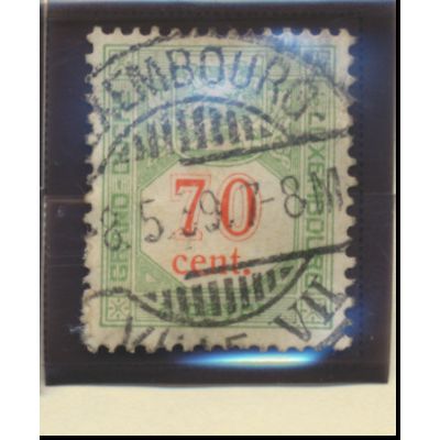 Luxembourg Stamp Scott #J18, Used