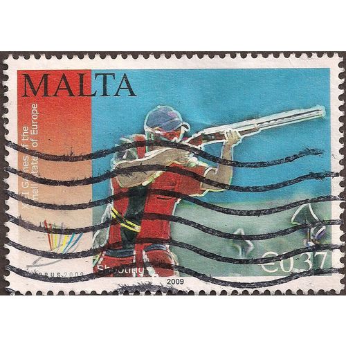 MALTA, Shooting, Games of the Small States of Europe, 2009, 37 Eurocent