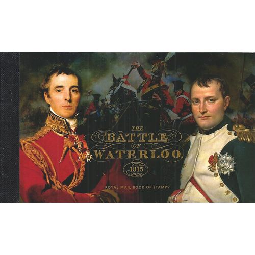 Great Britain SG DY14: Bicentenary of the Battle of Waterloo, stamp booklet