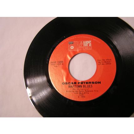 Oscar Peterson 45-NAPTOWN BLUES/SUNNY STEREO