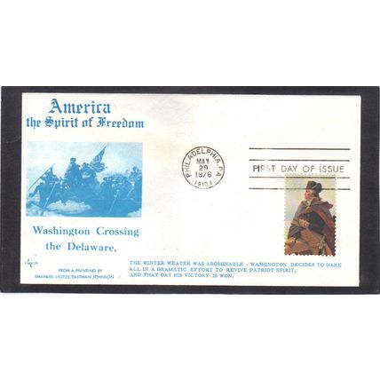 FDC Falkon 1688b 24c Crossing (Cachet-U/A) CV42307
