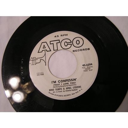 Nino Tempo & April Stevens Promo 45-TEA FOR TWO/I'M CONFESSIN'