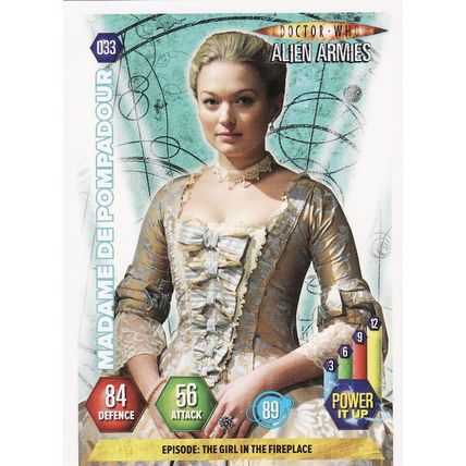 Doctor Who Alien Armies TCG 033 Madame De Pompadour