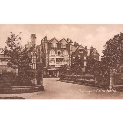 Harrogate Cairn Hydro Antique Friths Yorkshire Postcard