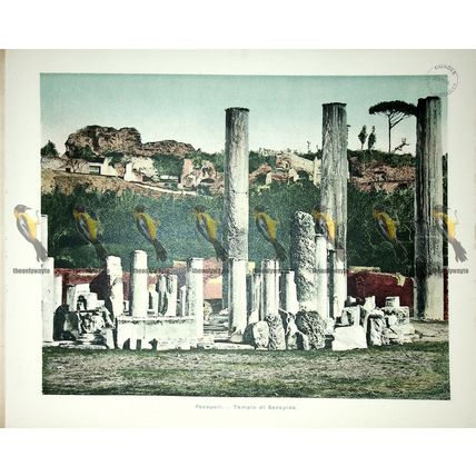 Pozzuoli, Temple of Serapis, Italy, Book Illustration (Print), 1899