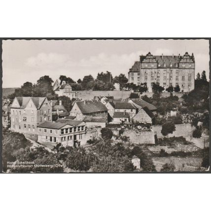 Hotel Schellhaas, Höhenluftkurort, Lichtenberg, 1956 - Wilhelm Gerling Foto-AK