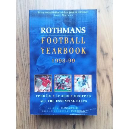 Rothmans Football Yearbook 1998/99 (29th Year)