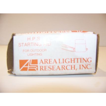 H.P.S. STARTING AID FOR OUTDOOR LIGHTING US-30 AREA LIGHTING RESEARCH INC