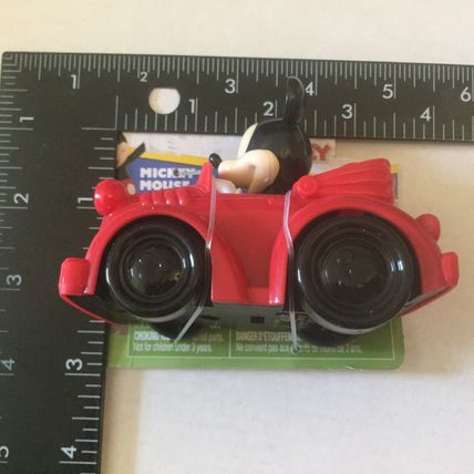 New Disney Mickey & Minnie Mouse Pull Back Action 3.5'' Cars