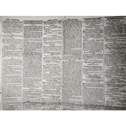 Columbian Centinel, March 2, 1822