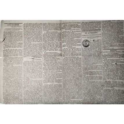 Columbian Centinel, March 2, 1822