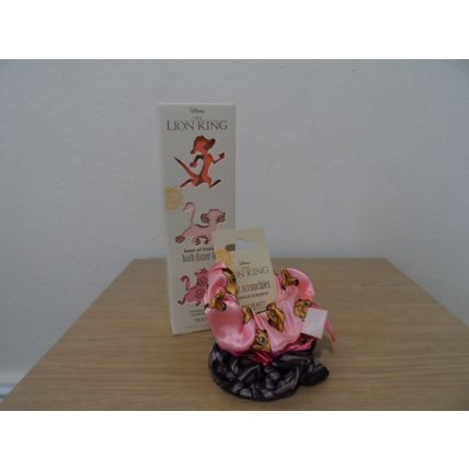 Disney Mad Beauty Lion King Trio Bath Fizzers & Hair Scrunchies Brand New