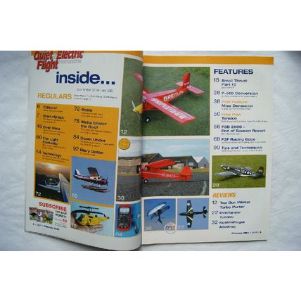 2007 Quiet & Electric Flight Magazine - February + Plans