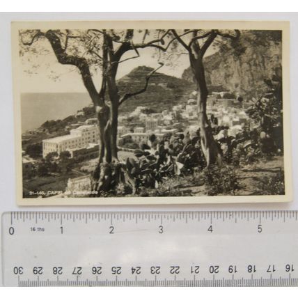 1943 postcard Castellacclo, Capri, Italy