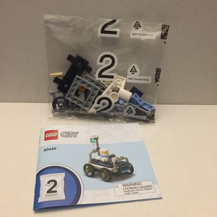 NEW LEGO City Hospital Bed Race Car Loose Set