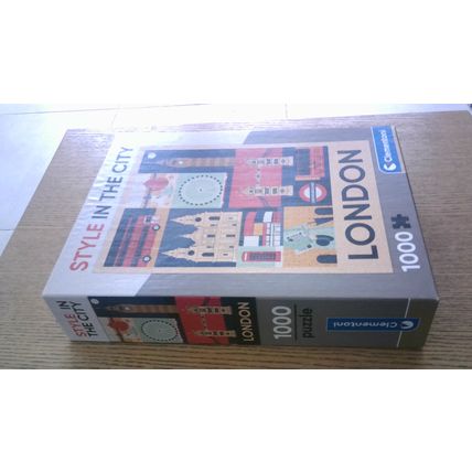 STYLE IN THE CITY: LONDON Jigsaw Puzzle (1000 Piece) Clementoni