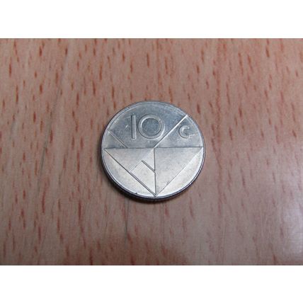 Aruba 2001 10 Cents Coin