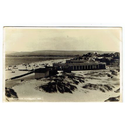 Dorset postcard The Pavilion Sandbanks