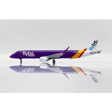EMBRAER ERJ-195LR FLYBE REG: G-FBEM W/STAND - JC WINGS LH2294 1/200 - PRE ORDER