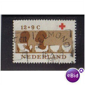 NETHERLANDS 1963 RED CROSS FUND 12 C F/U SG956