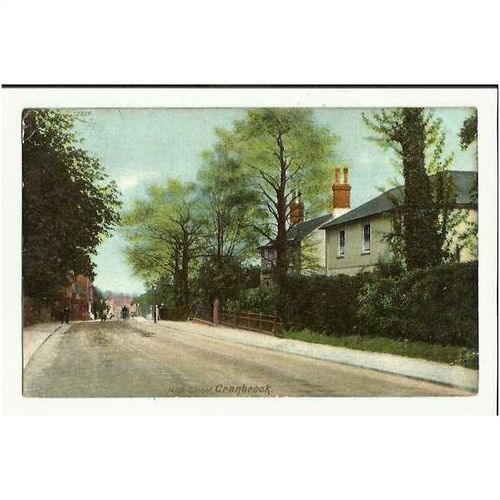 Kent CRANBROOK High Street Postcard by Wrench