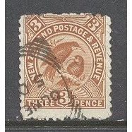 NewZealand.SG261 3d Huia.Colour Unchecked.Fine Used.Oct15a