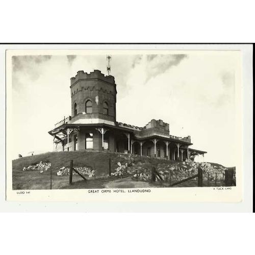 Wales LLANDUDNO Great Orme Hotel Postcard by Tuck (LLDO.141)