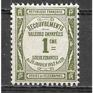 FRANCE N° Taxe 43 YVERT NEUF ** (MNH)
