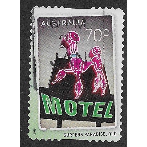 AUS 2015 70c (S/A) 'SIGN OF THE TIMES' FINE USED (EBID64-183)