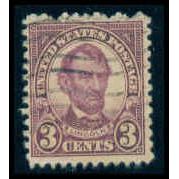 Used 635 3c Abraham Lincoln Just Clears M09888